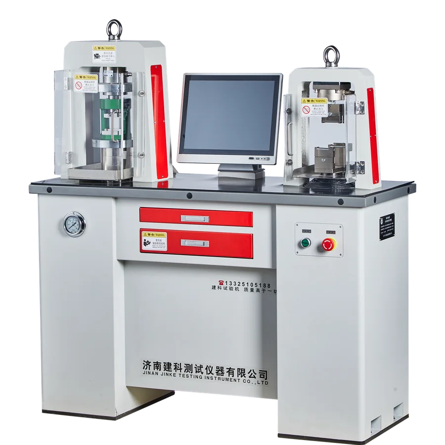 Desktop hydraulic compression testing machine