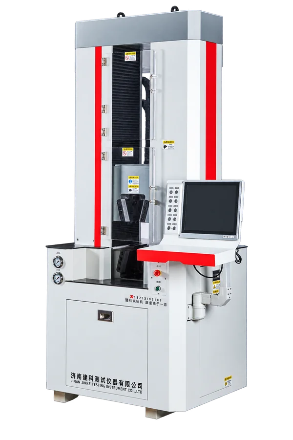 Hydraulic universal testing machine with touch controller
