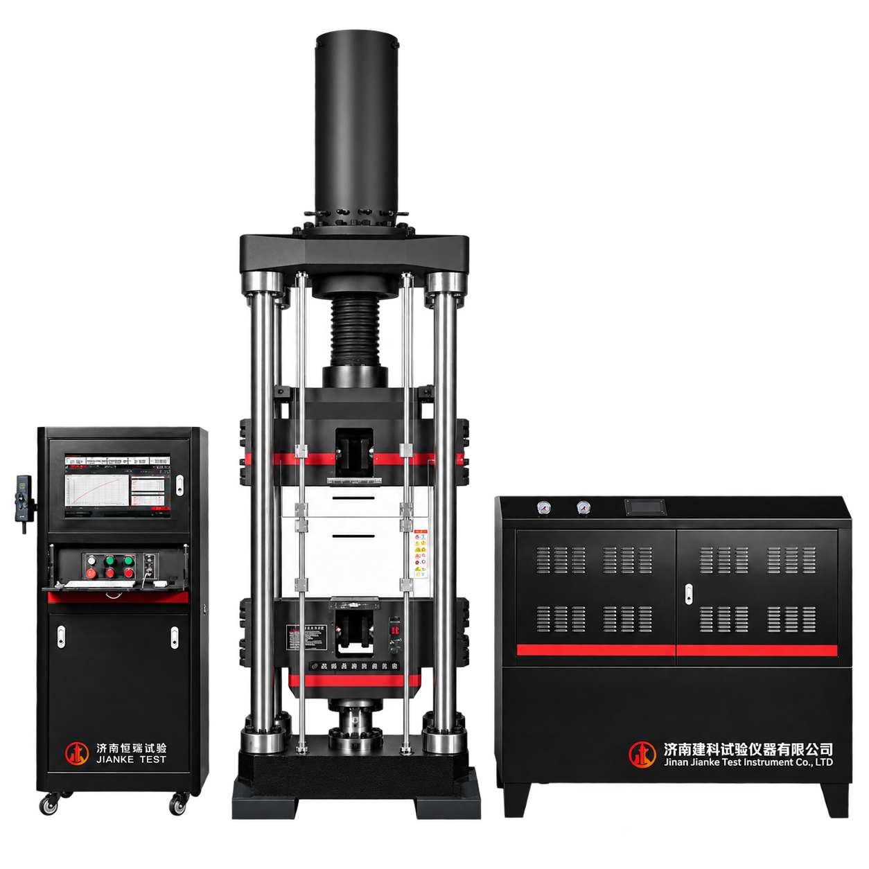 Servo hydraulic universal testing machine