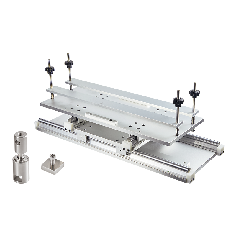 Bidirectional movable bonding specimen installation test bench