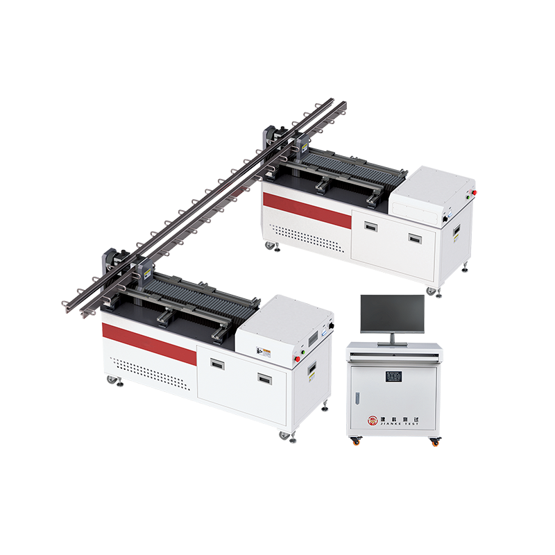 Microcomputer controlled bridge expansion device testing machine