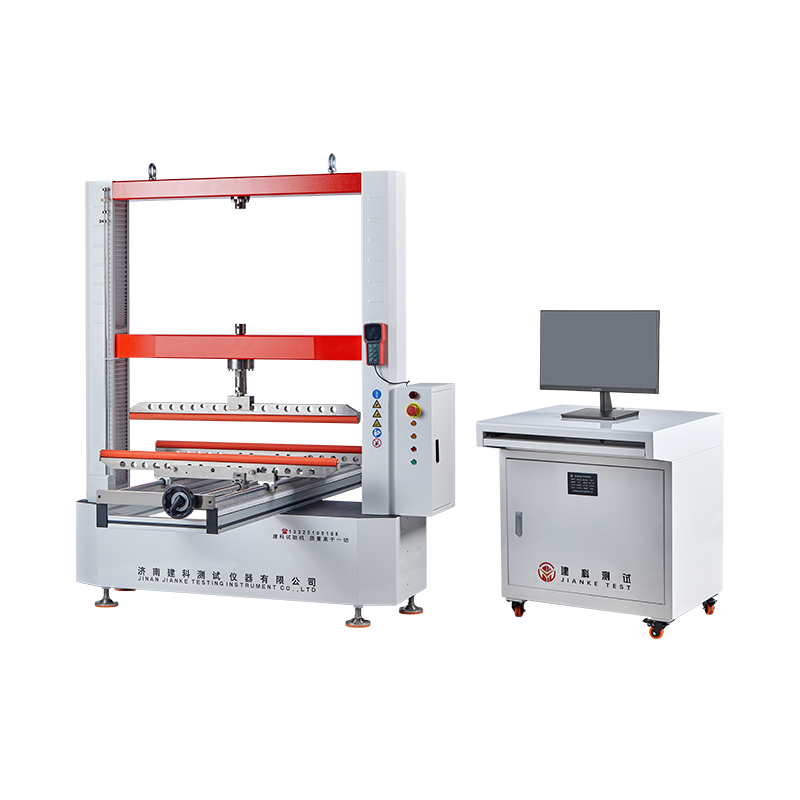 Microcomputer controlled ceramic tile flexural testing machine
