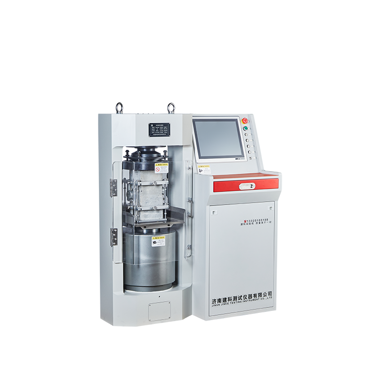 Fully automatic concrete elastic modulus pressure testing machine