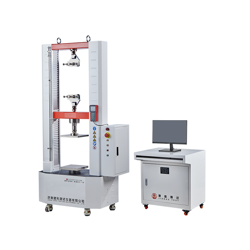 Microcomputer controlled grid braid testing machine