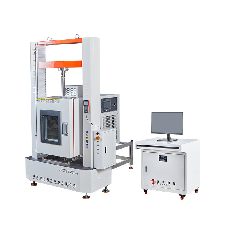 Microcomputer controlled asphalt concrete high and low temperature testing machine