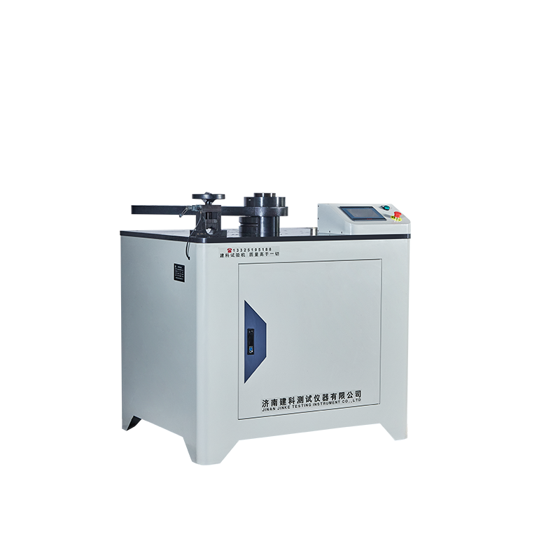 Steel pipe bending testing machine