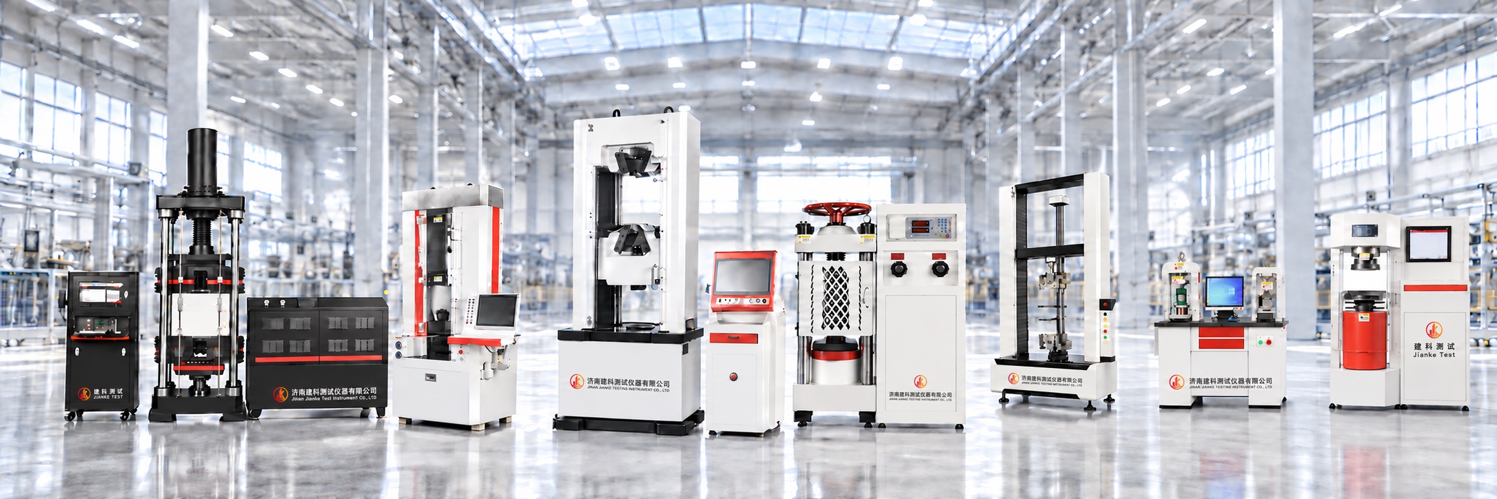 Jinan Jianke testing machine product range